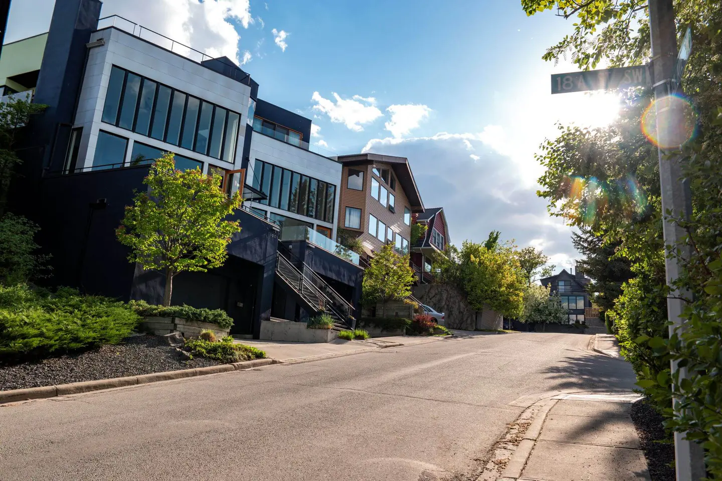 Bankview community in Calgary